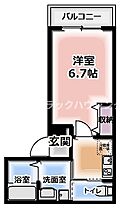 大阪府門真市古川町（賃貸アパート1K・3階・24.27㎡） その2