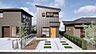 外観：建物プラン例　建物価格：1660万円　建物面積：64ｍ2　別途、外構費用が発生します