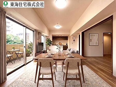 眺望良好の3LDKマンション(CG加工を入れております)ぜひ現地にて、ご体感ください。