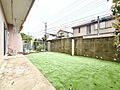 専用庭付きです...