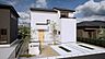 外観：建物プラン例　建物価格：2040万円　建物面積：80ｍ2　別途、外構費用が発生します