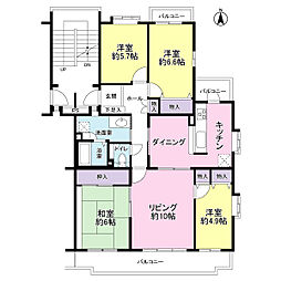 間取図画像 4LDK