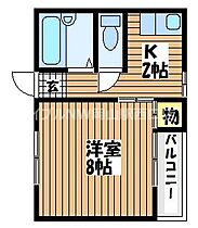 マップコーポレーション  ｜ 岡山県岡山市北区伊島町3丁目（賃貸マンション1K・2階・28.00㎡） その2