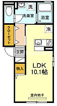 さくら  ｜ 岡山県岡山市北区学南町3丁目（賃貸アパート1R・2階・30.02㎡） その2