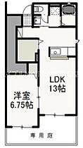 ラ・ベルデューラIIIB  ｜ 岡山県岡山市北区牟佐（賃貸アパート1LDK・1階・46.16㎡） その2