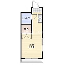 マンションカタオカ  ｜ 岡山県岡山市北区伊島町3丁目（賃貸マンション1R・3階・16.47㎡） その2