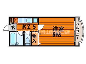 リーセント大和町  ｜ 岡山県岡山市北区大和町1丁目（賃貸マンション1K・1階・24.00㎡） その2