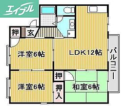 サンローレルB棟 2階