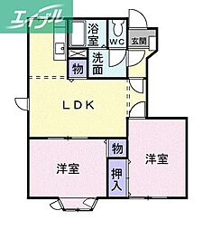 カーサ　Ａ 1階/-