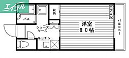 ラピスラズリー88 1階/-