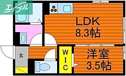 D-room Luxury 1st 2階/-