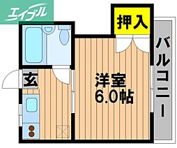 ホワイトメゾン津島 C棟 1階