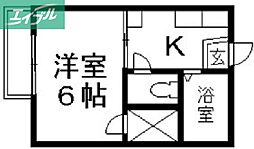 コーポハピネス 1階/-