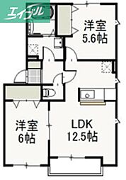 ピア京山 2階