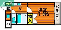 サンハイツ学南I 2階/-
