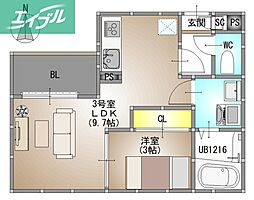 REGALEST 伊島I 3階