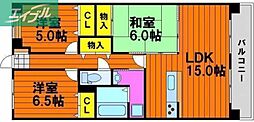 スカイパレス西崎 3階/-