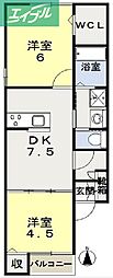 カーサフィオーレ奉還町 1階