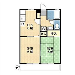 間取図画像 2DK