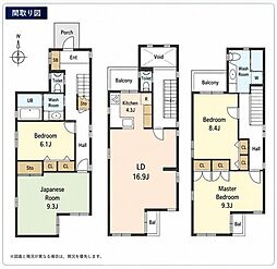 ーVECSー練馬区中村北1丁目 戸建 車庫付き、築浅戸建