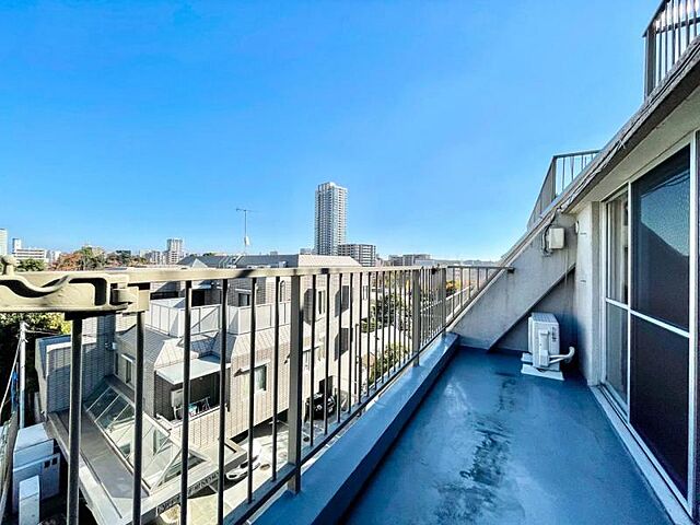 バルコニー 財形第3御殿山マンション 5階/-