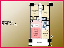 間取図画像 1SLDK