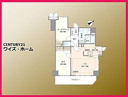 ライオンズシティ西新宿 1SLDKの間取図画像