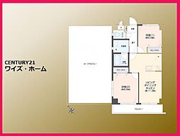 グレイス二子玉川 2LDKの間取図画像