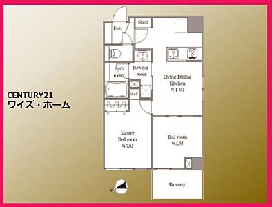 間取り:【間取り図】2LDK 間取り:【間取り図】2LDK
