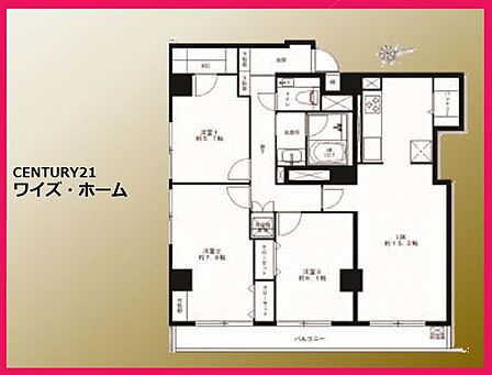 【間取り図】3LDK
