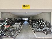 【駐輪場】整理された駐輪スペースで出し入れもスムーズです。