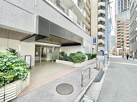 【エントランス】　しっかりと管理が行き届き開放感があり明るいマンションの顔