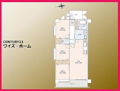 間取り:【間取り】3LDK 間取り:【間取り】3LDK