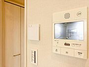 【設備】　防犯面でも安心感のあるTVインターホン