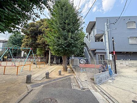 【周辺】 周囲は公園や緑豊かで落ち着いた雰囲気の環境です