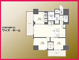 ルガルガーデン南千住 3LDKの間取図画像