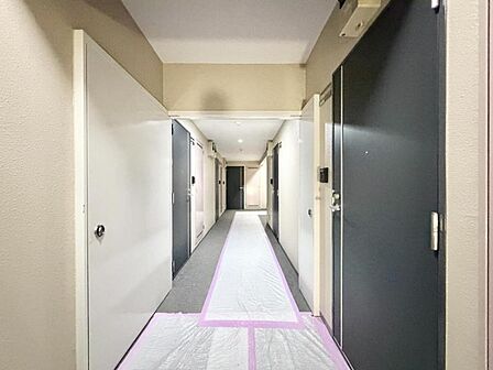 【共用部】ホテルライクな内廊下設計