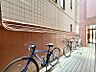 エントランス：【駐輪場】　広くしっかりと区画分けされた駐輪場。管理も行き届いて使いやすそうです。