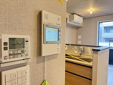 【TVインターホン】防犯面でも安心できるTV付インターホン。