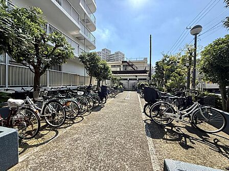 【駐輪場】住民専用の駐輪場で安心してご利用いただけます。