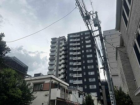 【外観】空高くそびえる姿は、まるで都会に咲く一輪の花のような優雅さ。