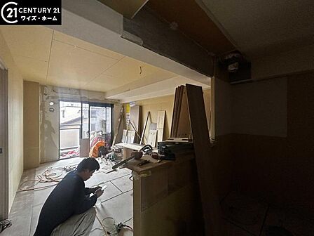 【リビング：12.9帖】まっさらな空間に夢を。あなたの家具が映える、洗練された住空間へ。