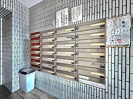 【集合ポスト】機能的で使いやすい集合ポストです。