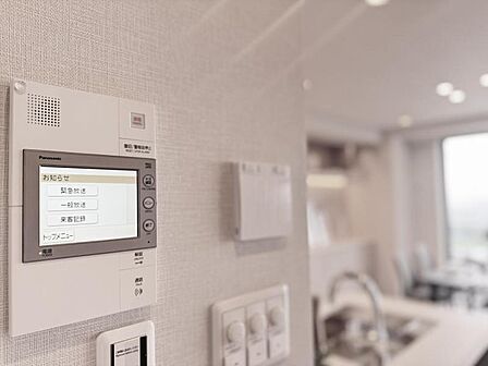【TVインターホン】防犯面でも安心できるTV付インターホン。