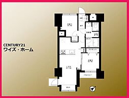 ライオンズマンション西五反田 2LDKの間取図画像