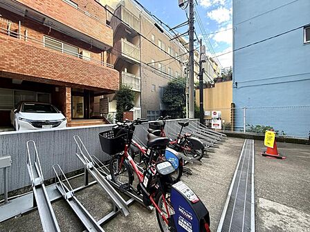 【駐輪場】住民専用の駐輪場で安心してご利用いただけます。