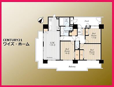 間取り:【間取り】3LDK 間取り:【間取り】3LDK
