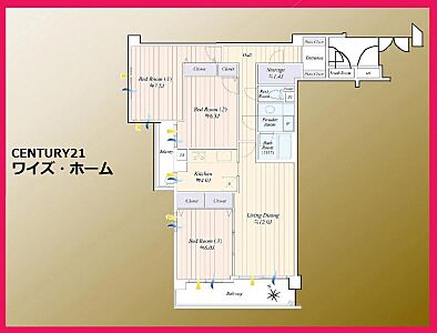 間取り:【間取り図】 3LDK 間取り:【間取り図】 3LDK