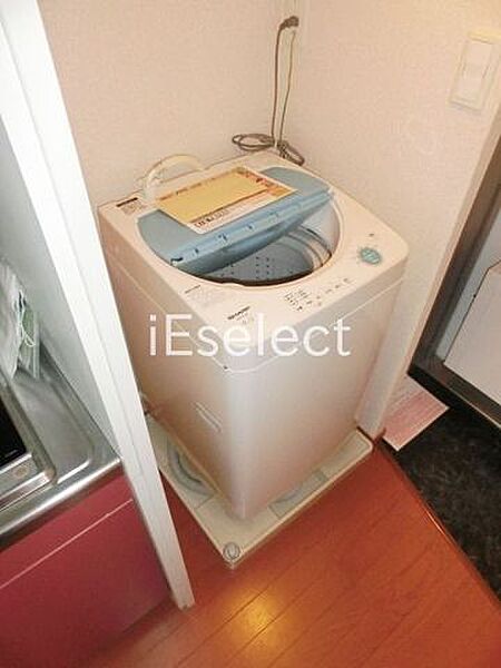 画像20:洗濯機付です。