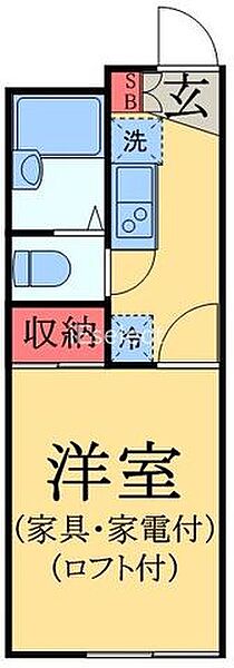 ＬＰフラッド・ゲイト ｜千葉県市原市八幡(賃貸アパート1K・2階・19.87㎡)の写真 その2
